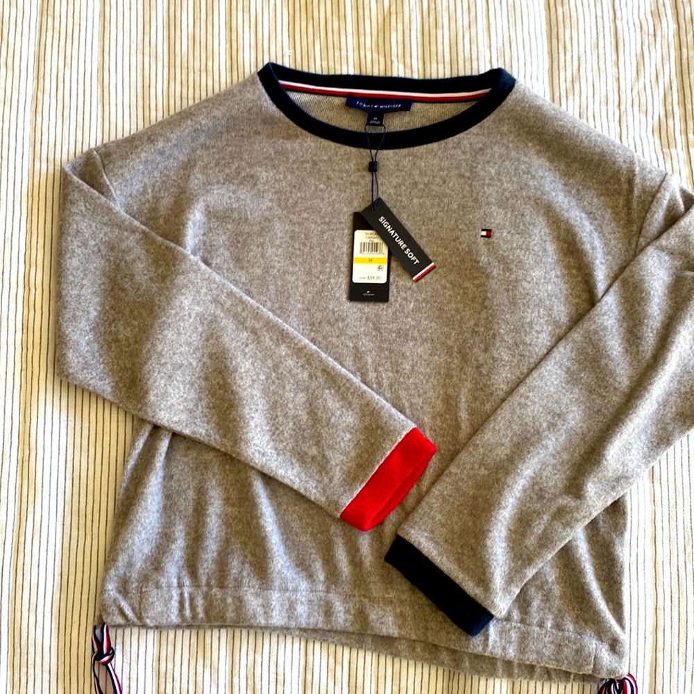 Brand new signature soft Tommy Hilfiger sweater.  Feels like cashmere